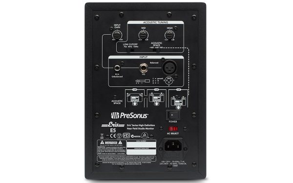 PreSonus Eris E5 5" Powered Studio Monitors - Image 3