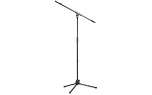 K&M 21070 Tripod Microphone Stand with 32" Boom (Black)