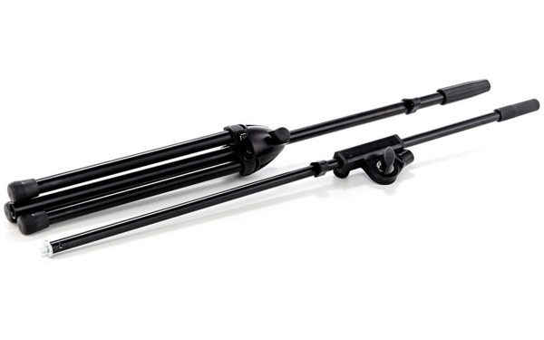 K&M 21070 Tripod Microphone Stand with 32" Boom (Black) - Image 2
