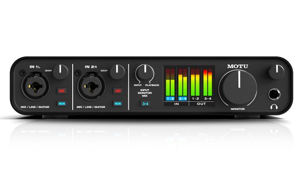 MOTU M4 4x4 USB-C Audio Interface - Image 2