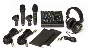 Mackie Performer Bundle with Mixer and Microphones