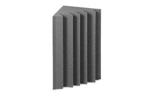 EZ Acoustics EZ Foam Bass Trap, Charcoal Gray, 4-Pack