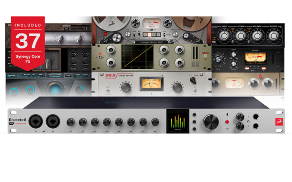 Antelope Discrete 8 Pro Synergy Core Rackmount 26x32 Audio Interface - Image 3