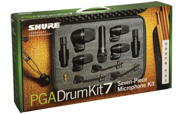 Shure PGADRUMKIT7 7-piece Drum Microphone Kit - Image 4