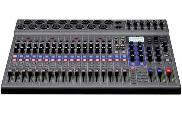 Zoom LiveTrak L-20 - 20-Input Digital Mixer & Multitrack Recorder - Image 2