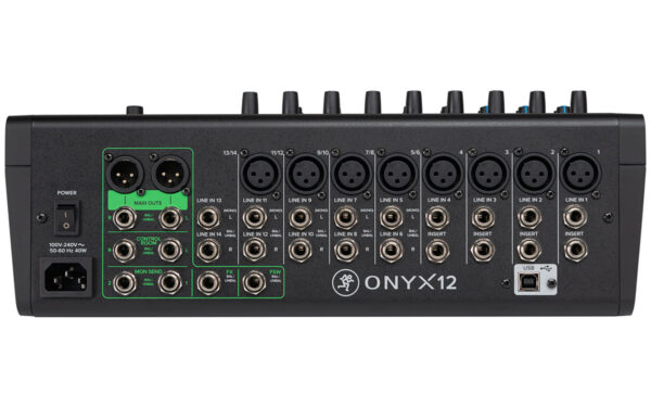 Mackie Onyx12 12-channel Analog Mixer with Multi-Track USB - Image 4