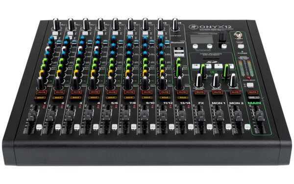 Mackie Onyx12 12-channel Analog Mixer with Multi-Track USB - Image 2