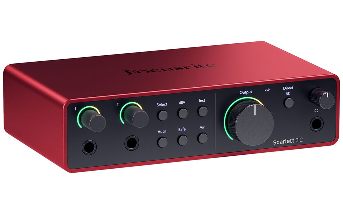 Focusrite Scarlett 2i2 4th Gen USB Audio Interface - ProAudioKenya