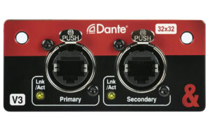 Allen & Heath SQ Dante 32 32 x 32 SQ Series Dante Card