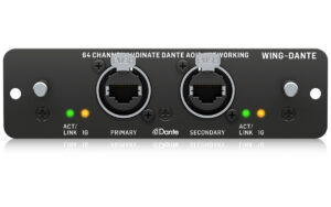 Behringer WING-DANTE 64-channel Dante Expansion Card