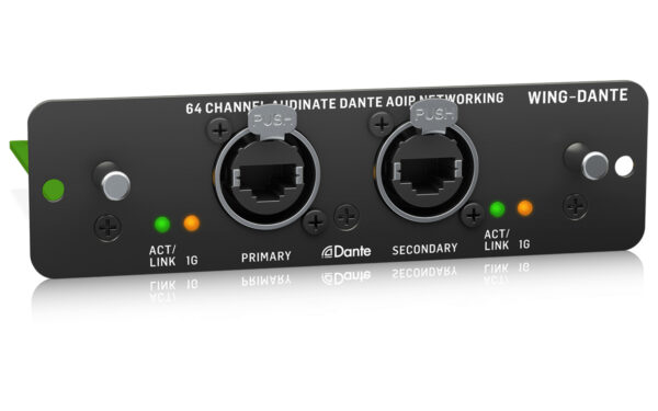 Behringer WING-DANTE 64-channel Dante Expansion Card - Image 3