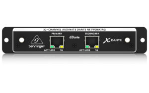 Behringer X-DANTE 32-channel Dante Expansion Card