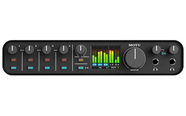 MOTU M6 6x4 USB-C Audio Interface