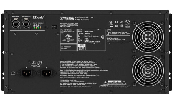 Yamaha Rio3224-D2 32-input / 24-output Dante Stage Box - Image 3