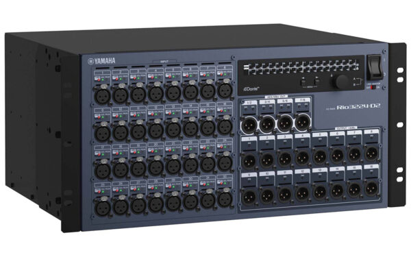 Yamaha Rio3224-D2 32-input / 24-output Dante Stage Box - Image 2