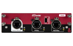 Allen & Heath Dante 64×64 64-channel Dante Option Card for dLive & Avantis Consoles