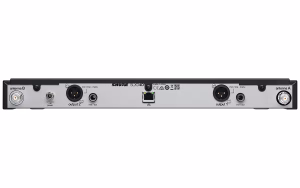 Shure SLXD24D:B58 Digital Wireless Dual Receiver Back