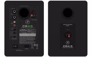 Mackie CR4.5 4.5-inch Powered Studio Monitors Back