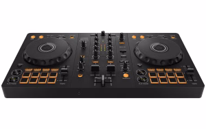 Pioneer DJ DDJ-FLX4 2-deck rekordbox and Serato DJ Controller Front