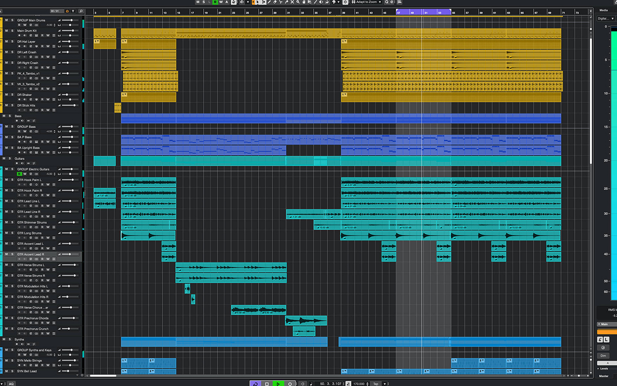Steinberg Cubase Pro 15 Workspace