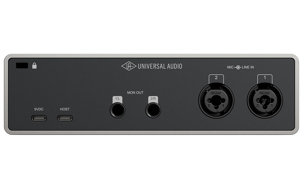 Universal Audio Volt 2 Gen 2 USB Audio Interface Back