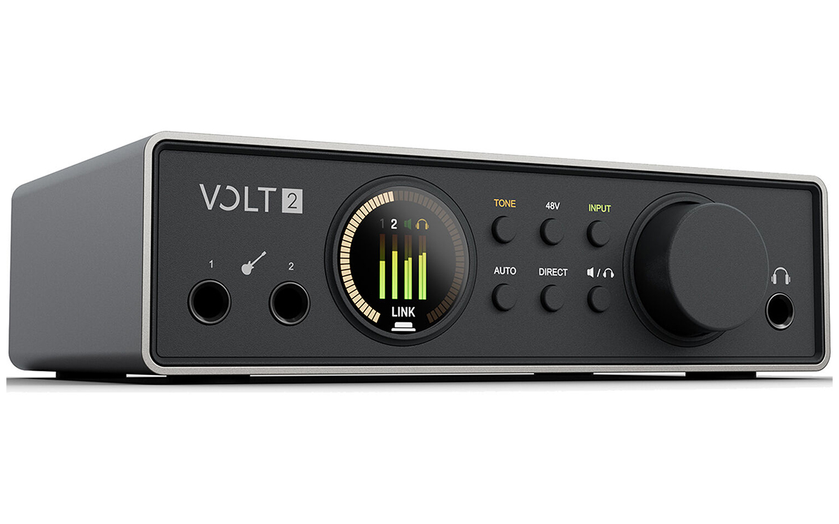 Universal Audio Volt 2 Gen 2 USB Audio Interface Side