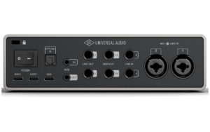 Universal Audio Volt 4 Gen 2 USB Audio Interface Back